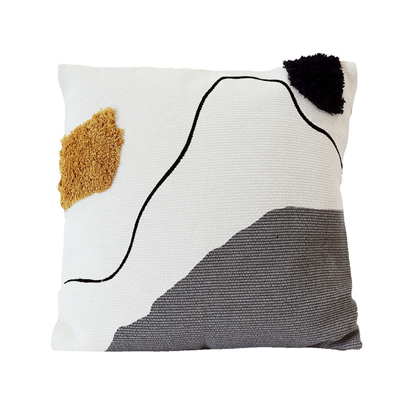 Abstract Layers Accent Cushion