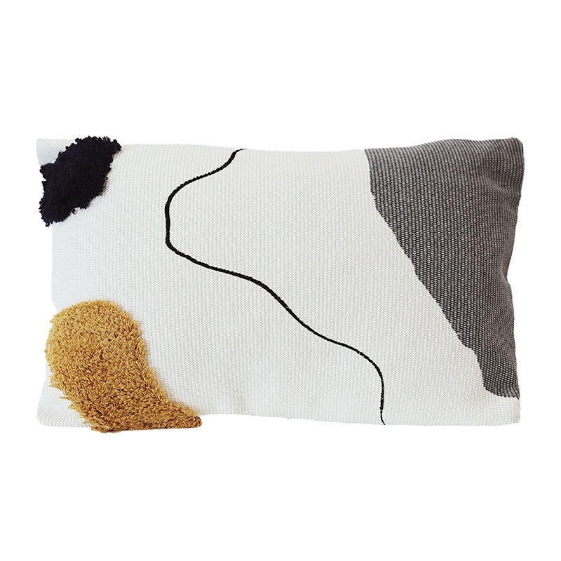Abstract Layers Accent Cushion