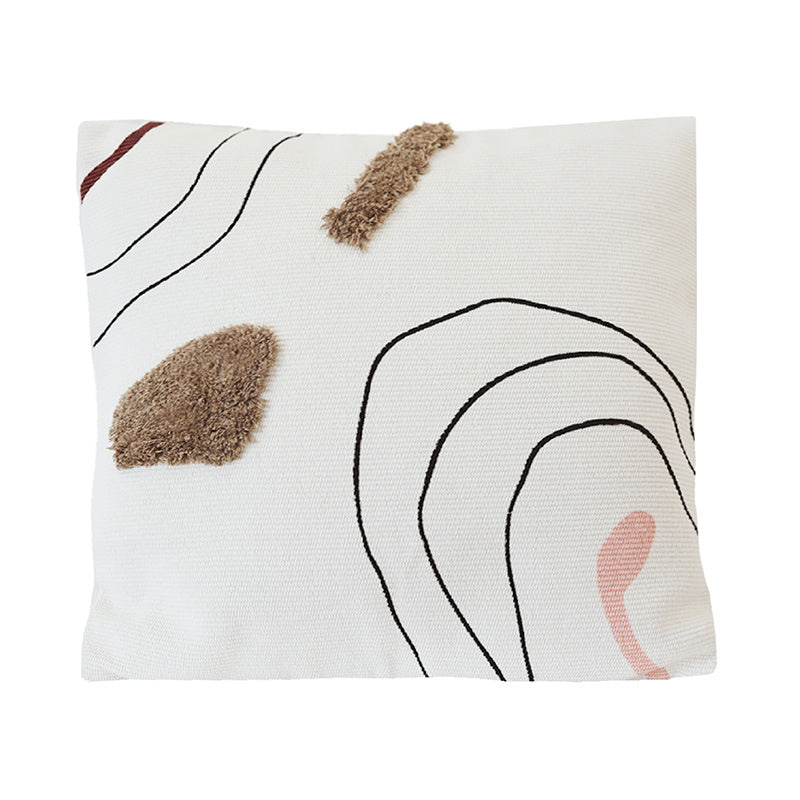 Abstract Layers Accent Cushion