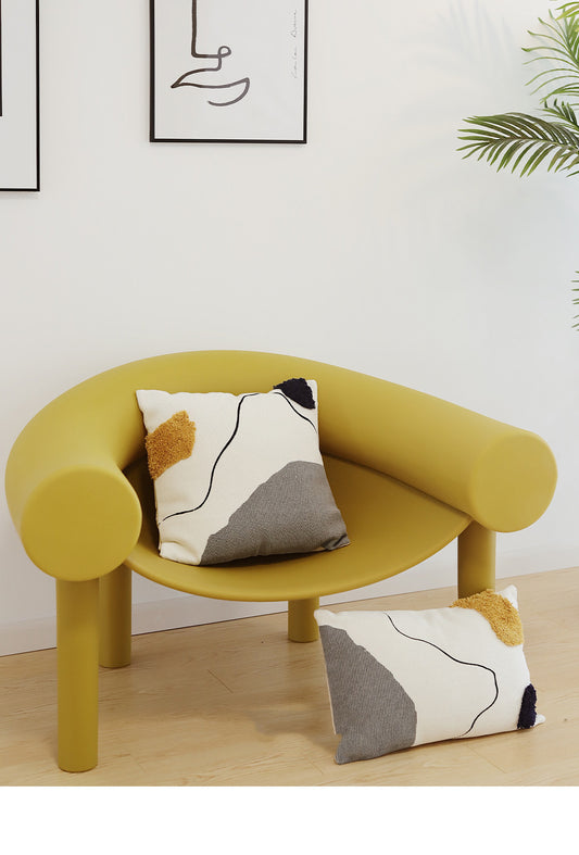 Abstract Layers Accent Cushion