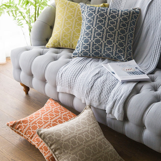 Modern Wave Accent Pillow