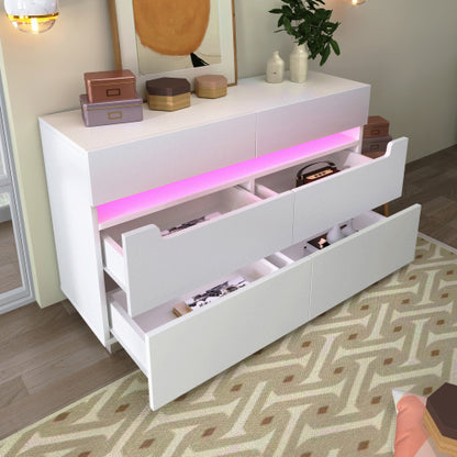 White RGB Dresser