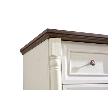 Farmhouse Style 5 Drawer Dresser