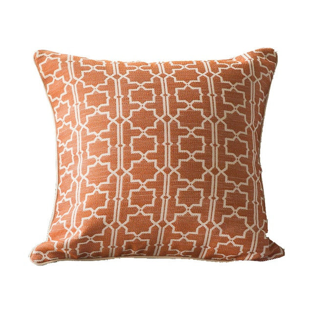 Modern Wave Accent Pillow