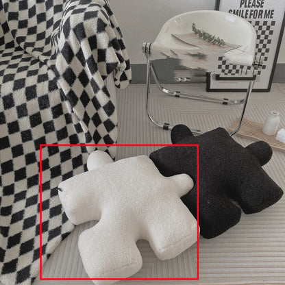 Interlocking Puzzle Throw Cushion