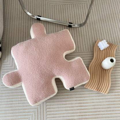 Interlocking Puzzle Throw Cushion