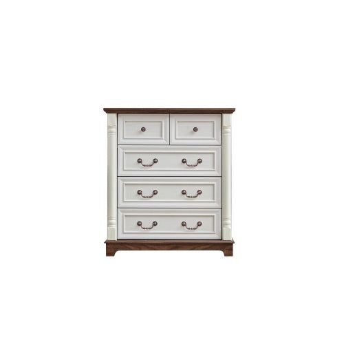 Farmhouse Style 5 Drawer Dresser
