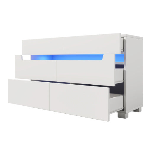 White RGB Dresser