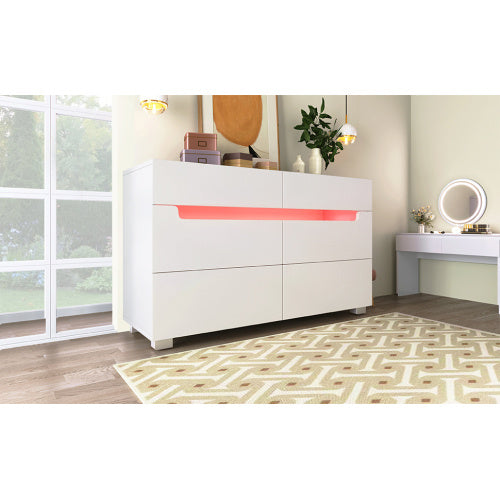 White RGB Dresser