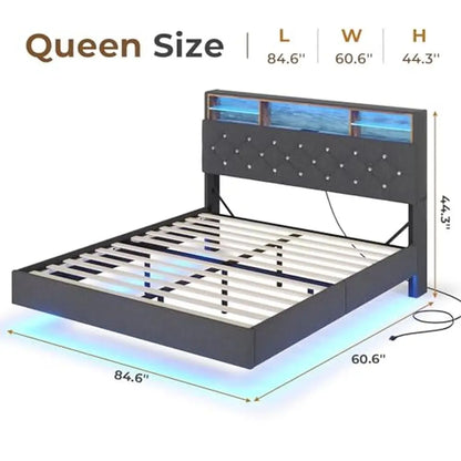 Floating Bed Frame