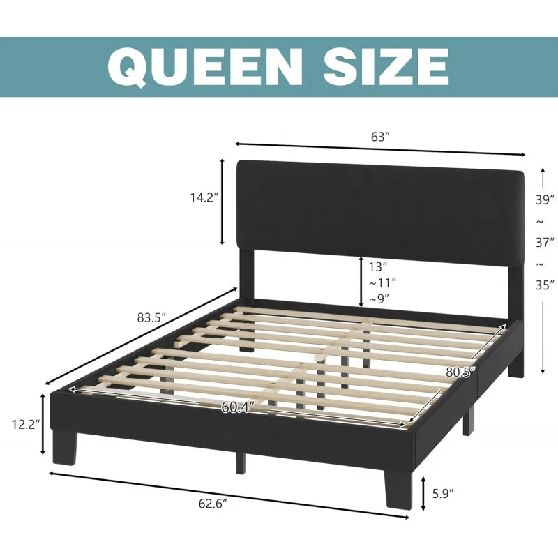 Modern Platform Bed Frame