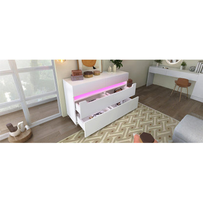 White RGB Dresser