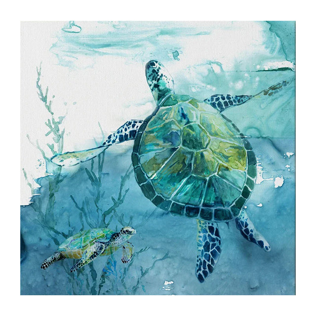 Serene Sea Turtle