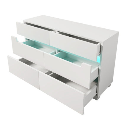 White RGB Dresser